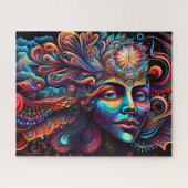 Colorful Abstract Psychedelic Metaphysical Spirit Legpuzzel (Horizontaal)