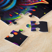 Colorful Abstract Psychedelic Metaphysical Spirit Legpuzzel (Zijkant)