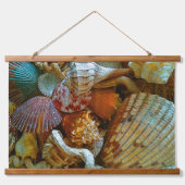 Colorful Abstract Seashells Hangend Wandkleed (Voorkant)