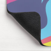 Colorful Abstract Shapes Mousepad Muismat (Hoek)