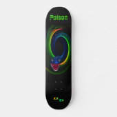 Colorful Abstract Snake Dd Brand Skateboard (Voorkant)