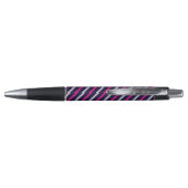 Colorful Abstract Stripes-patroon Pen (Achterkant)