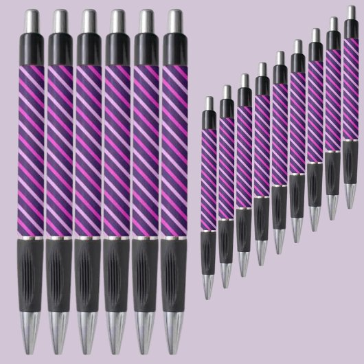 Colorful Abstract Stripes-patroon Pen