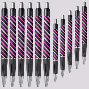 Colorful Abstract Stripes-patroon Pen