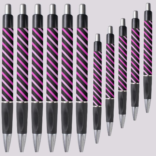 Colorful Abstract Stripes-patroon Pen