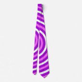 Colorful Abstract Stripes-patroon Stropdas (Achterkant)