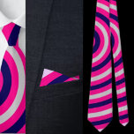 Colorful Abstract Stripes-patroon Stropdas<br><div class="desc">Kleurrijke Abstracte Stripes Patroon stropdas.</div>