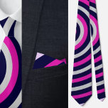 Colorful Abstract Stripes-patroon Stropdas<br><div class="desc">Kleurrijke Abstracte Stripes Patroon stropdas.</div>
