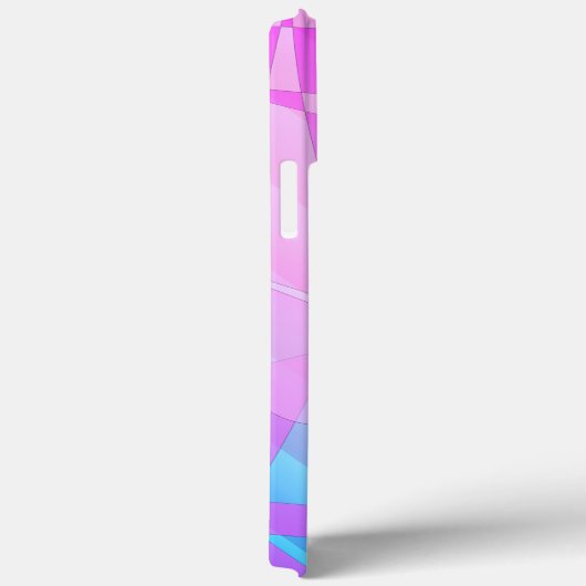 Colorful Abstract Textures iPhone Case (Achterkant / Rechts)