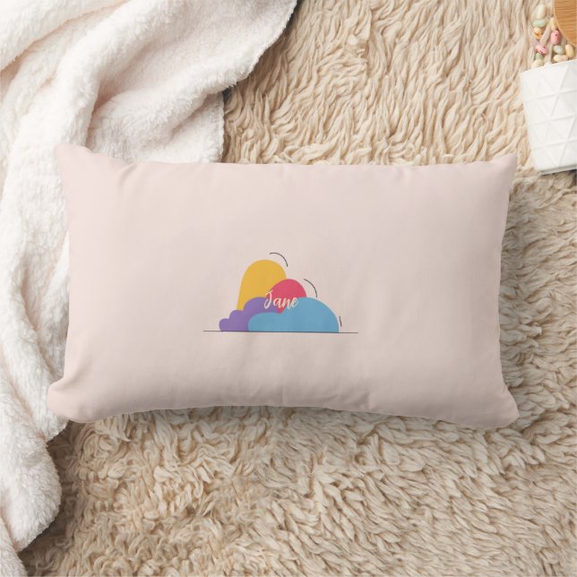 Colorful Abstract Throw Pillow Kussen (Deken)