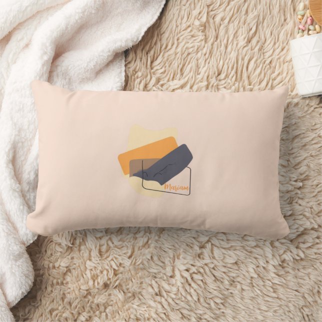 Colorful Abstract Throw Pillow Kussen (Deken)