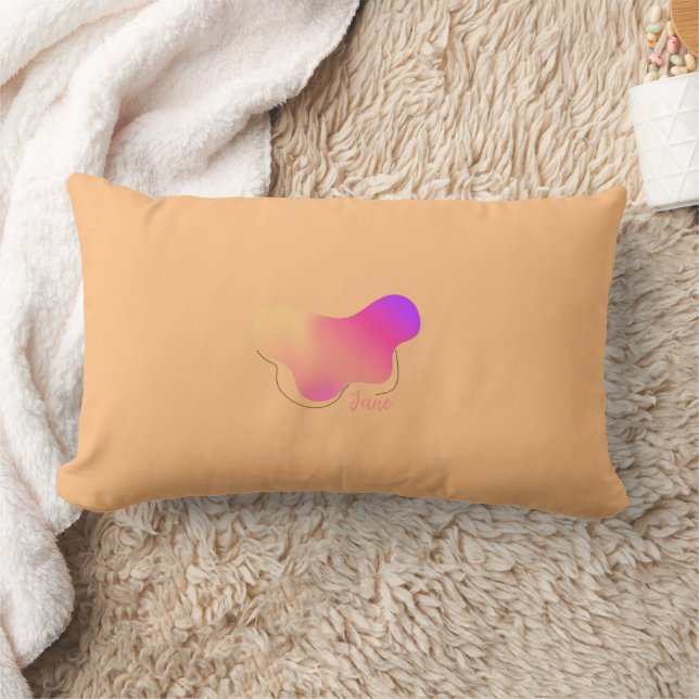 Colorful Abstract Throw Pillow Kussen (Deken)