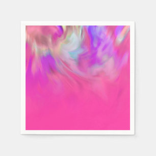 Colorful Abstract Tie Dye Ombre-ontwerp Servetten