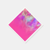 Colorful Abstract Tie Dye Ombre-ontwerp Servetten (Hoek)