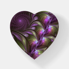 Colorful Abstract Violet Paars Khaki Fractal Art