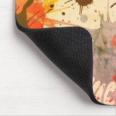 Colorful Abstract Watercolor Splatter  Muismat (Hoek)