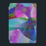 Colorful abstracte moderne kunst iPad mini cover<br><div class="desc">Moderne,  kleurrijke abstracte kunst.</div>