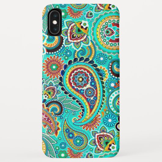 Colorful Abstracte Paisley Case-Mate iPhone Case (Achterkant)