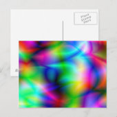 Colorful Abstraction Briefkaart (Voorkant / Achterkant)