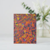 Colorful Abtract Art Briefkaart (Staand voorkant)