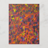 Colorful Abtract Art Briefkaart (Voorkant)