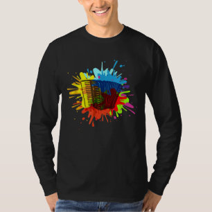 Colorful Accordion T-shirt