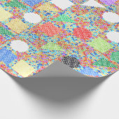 Colorful Acrylic Painting  Cadeaupapier (Hoek)