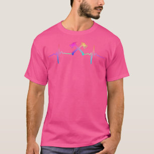 Colorful Aex Throwing Hearbeats T-shirt