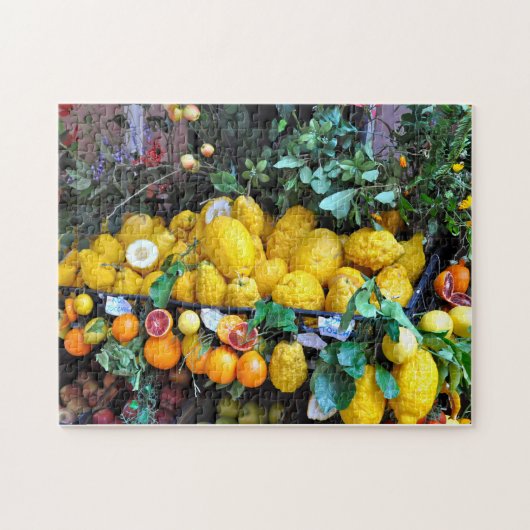 Colorful Afbeelding Amalfi Lemons Legpuzzel (Horizontaal)