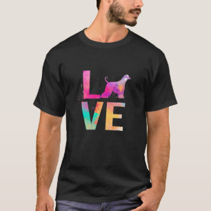 Colorful Afghan Hound Dog Mam Gifts Afghan Hound T-shirt