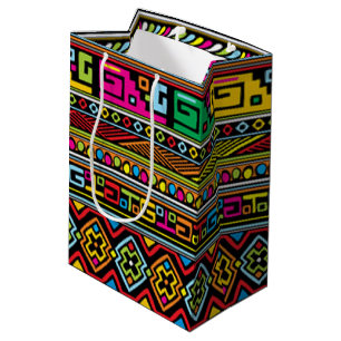 Colorful Africa Pattern Design Medium Cadeauzakje