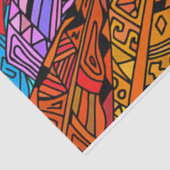 Colorful African Design Tissuepapier (Detail)