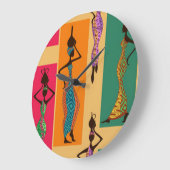 Colorful African Ladies Grote Klok (Hoek)