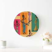 Colorful African Ladies Grote Klok (Huis)