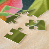 Colorful African Praying Mantis on Display Puzzle Legpuzzel (Zijkant)