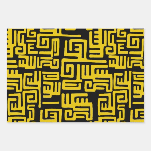 Colorful African Print Inpakpapier Vel (Voorkant 2)