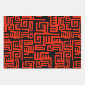 Colorful African Print Inpakpapier Vel (Voorkant)