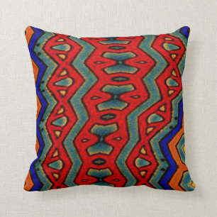 Colorful African Print Kussen