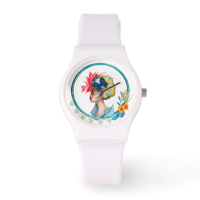 Colorful African Watch Horloge (Voorkant)