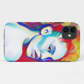 Colorful Afro iPhone SE/5/5S Hoesje (Achterkant (horizontaal))