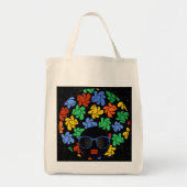 Colorful Afro Love Tote Bag (Voorkant)