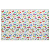 Colorful Airplanes Pattern Stof (Fat Quarter)