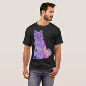Colorful Akita T-shirt (Voorkant volledig)