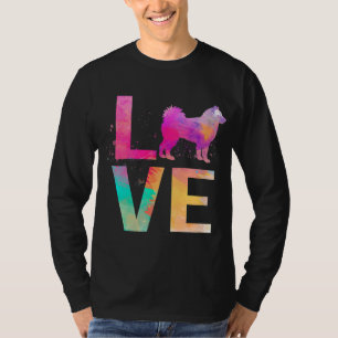 Colorful Alaskan Malamute Dog Mam Gifts Alaskan Ma T-shirt
