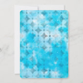 Colorful Alice in Wonderland Fairy Tale Theme Kaart (Achterkant)