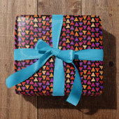 Colorful All Occasion Triangle Pattern  Cadeaupapier