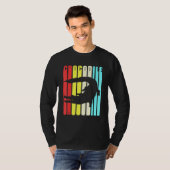 Colorful Alligator Crocodile Kinder T-shirt (Voorkant volledig)