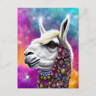 Colorful Alpaca Briefkaart
