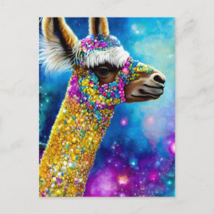 Colorful Alpaca Briefkaart