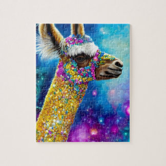 Colorful Alpaca Legpuzzel